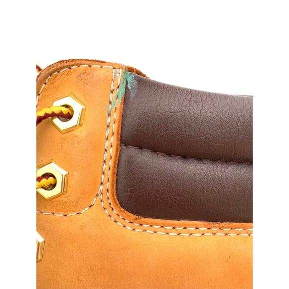 Women’s Timberland Premium 6” Waterproof Boots Wheat Size 9 Primaloft A161G - Picture 8 of 9